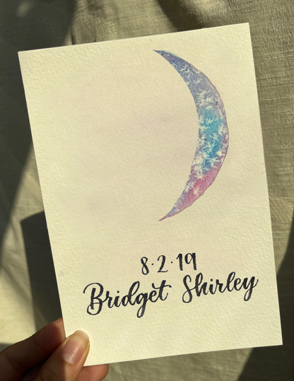 custom commemorative moon phase