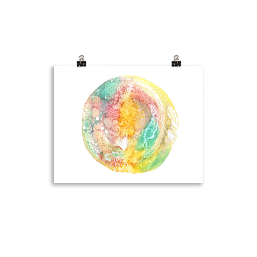 Sherbet Doodles - Art Print - Made to Order