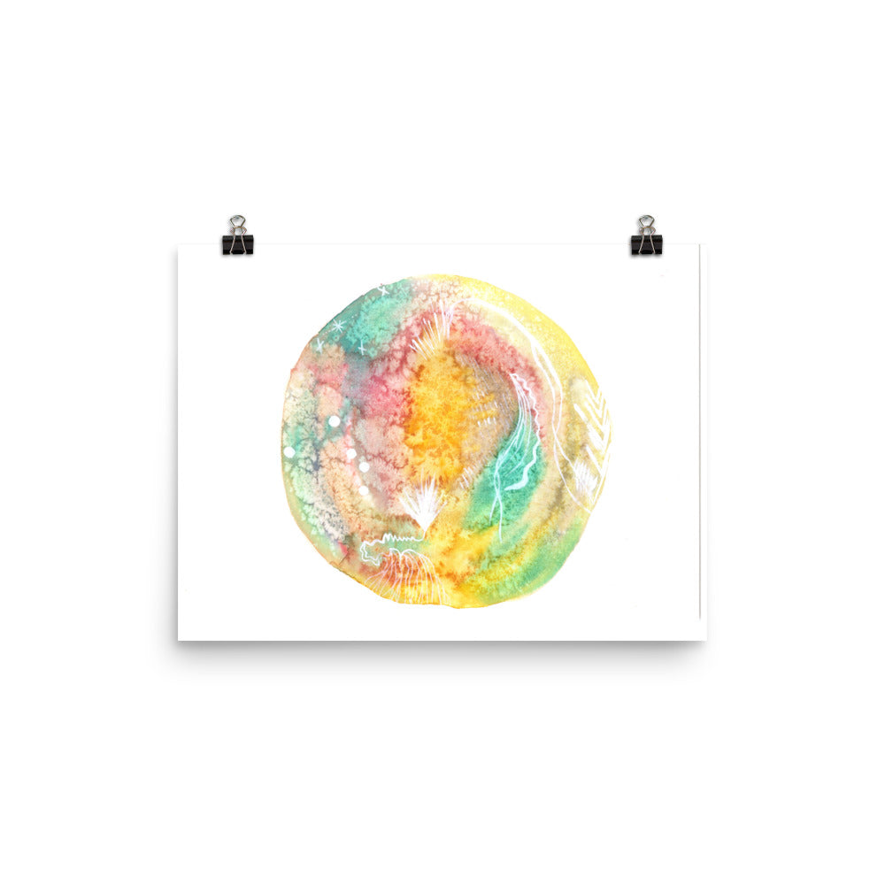 Sherbet Doodles - Art Print - Made to Order