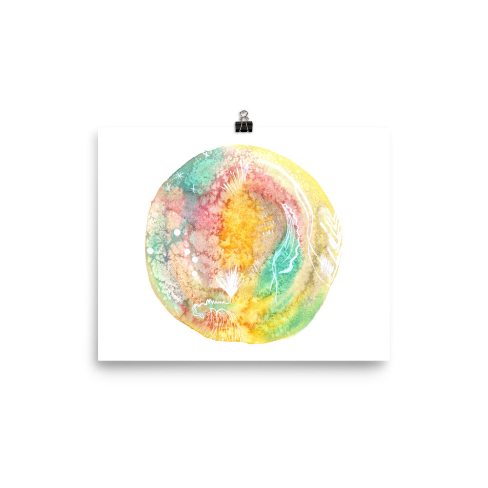 Sherbet Doodles - Art Print - Made to Order